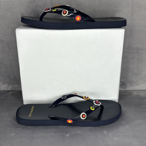🔥🔥🔥Tory Burch Marguerite Women’s flip-flop Size: 6-7🔥🔥🔥 - Picture 2 of 11
